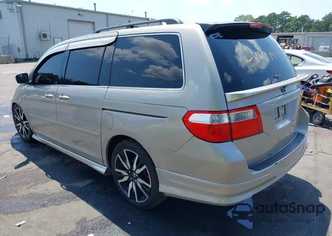 2007 Honda Odyssey Ex-L from USA, damaged, VIN 5FNRL38727B431341